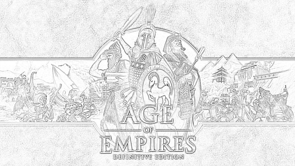Age of Empires AOE kleurplaten