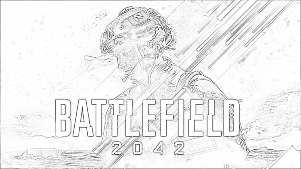 Battlefield 2042 para colorear