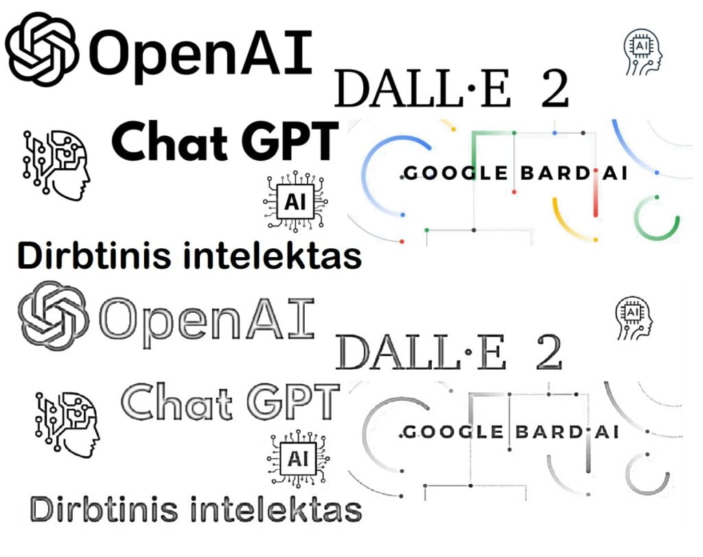 Umetna inteligenca, OpenAI, DALL E 2, Chat GPT, Google Bard AI.