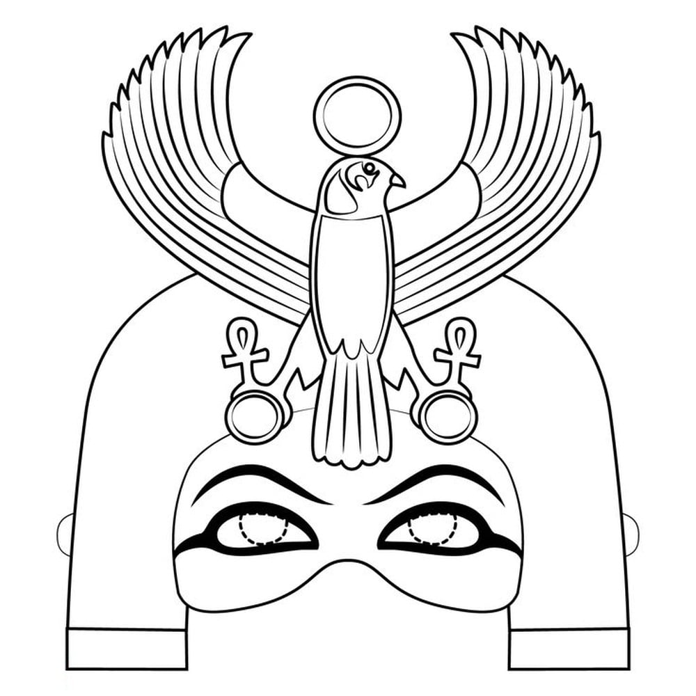 Ägyptische Maske