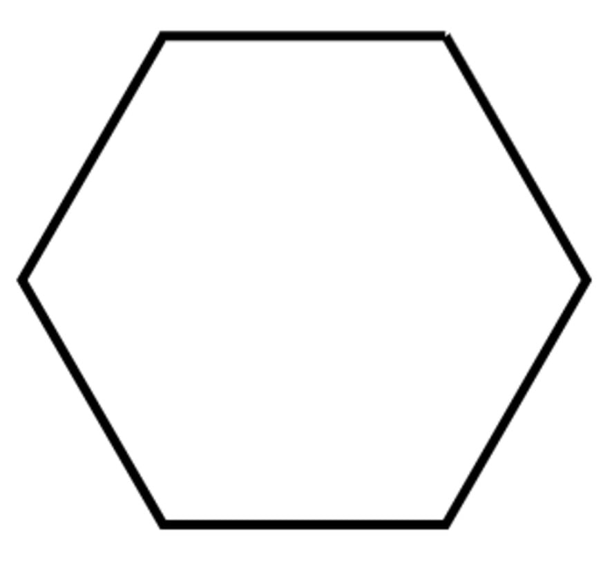 Hektagonas, šešiakampis