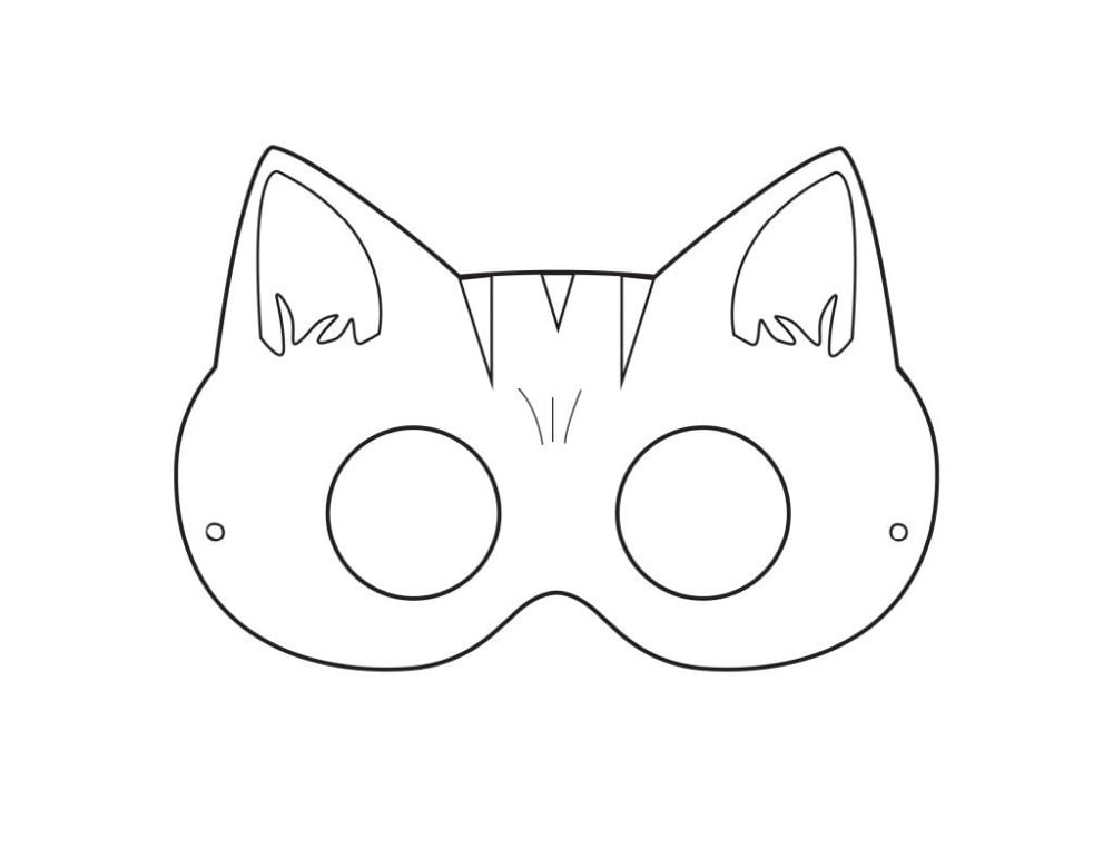 Gato, máscara de gato
