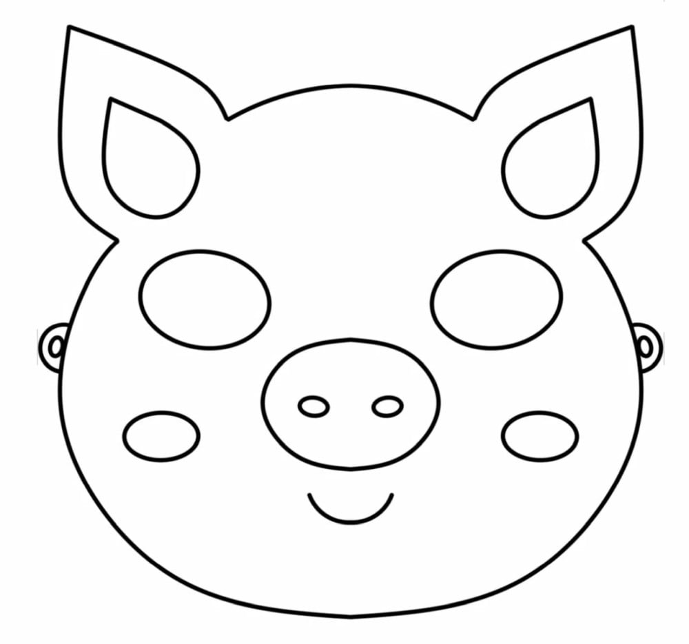 Maschera di maiale
