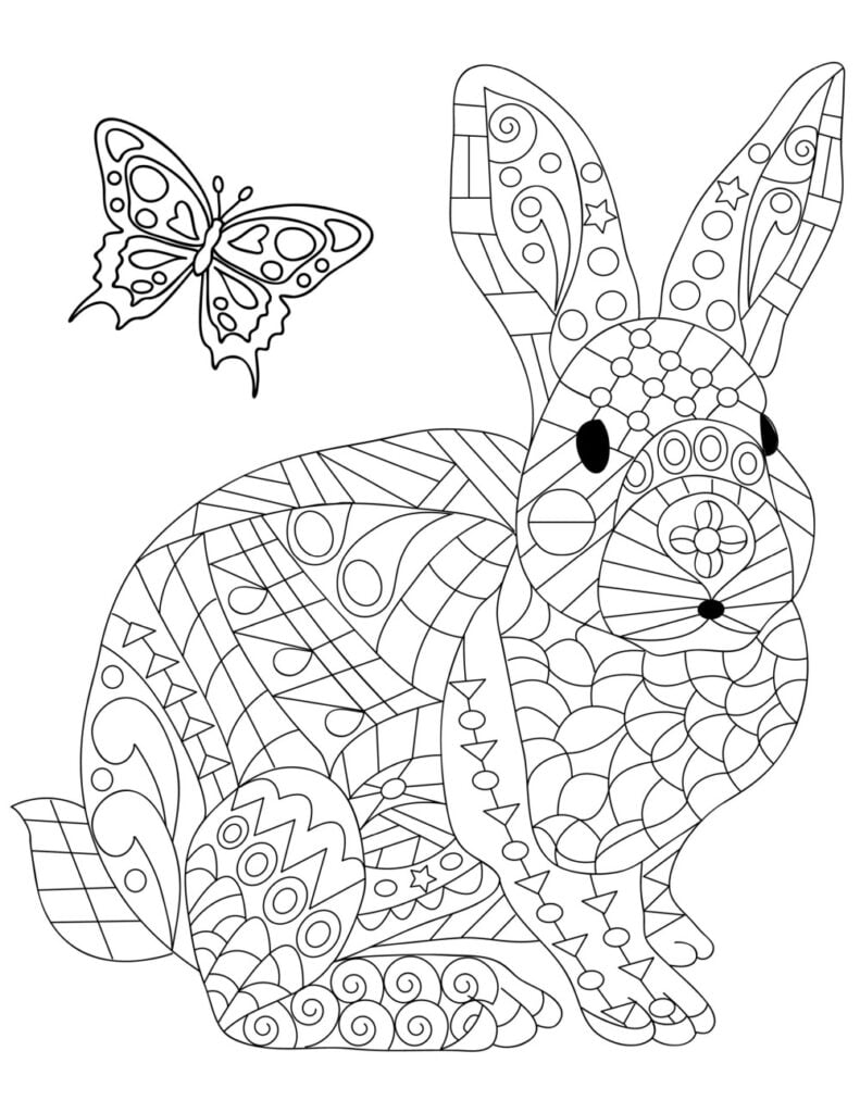 Hare mosaik