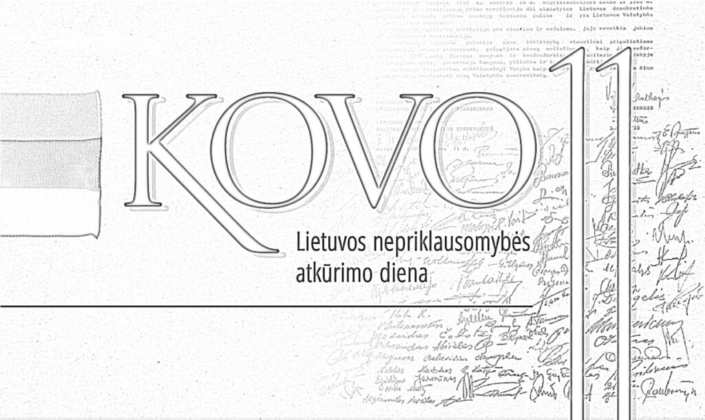 Kovo 11-oji. Lietuvos nepriklausomybės atkūrimo diena spalvinimui.