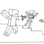 Omaľovánky Minecraft