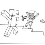 Minecraft para colorear