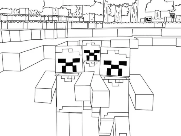 minecraft 좀비