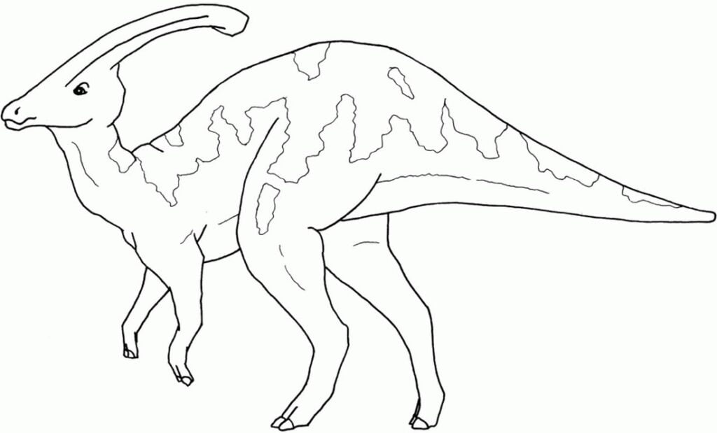 Parasaurus målarbilder