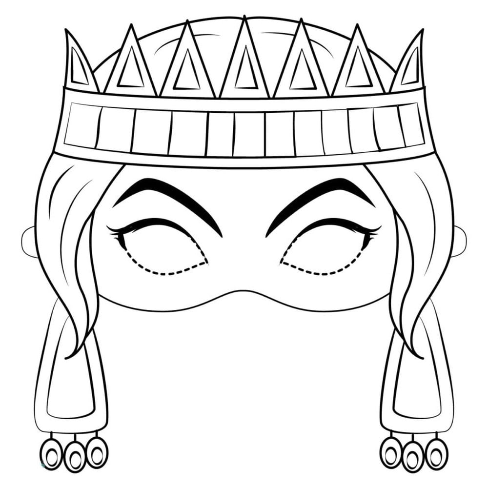 Prinzessin Maske