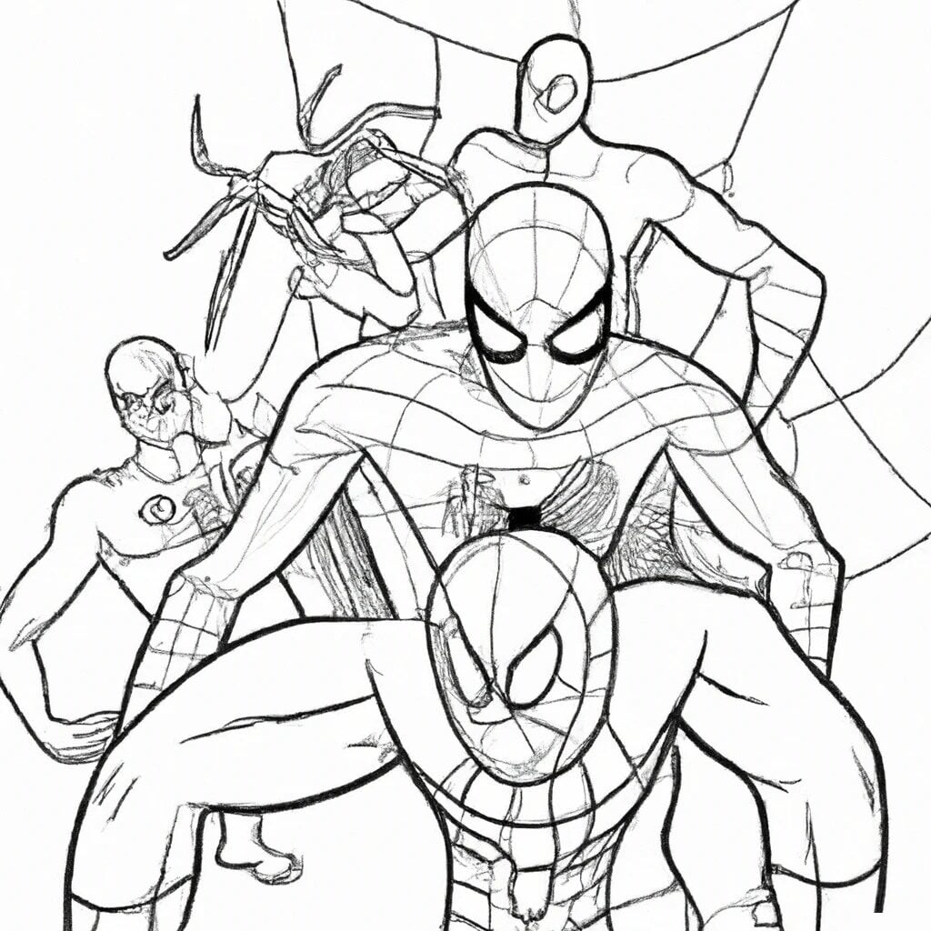 Spiderman och fiender