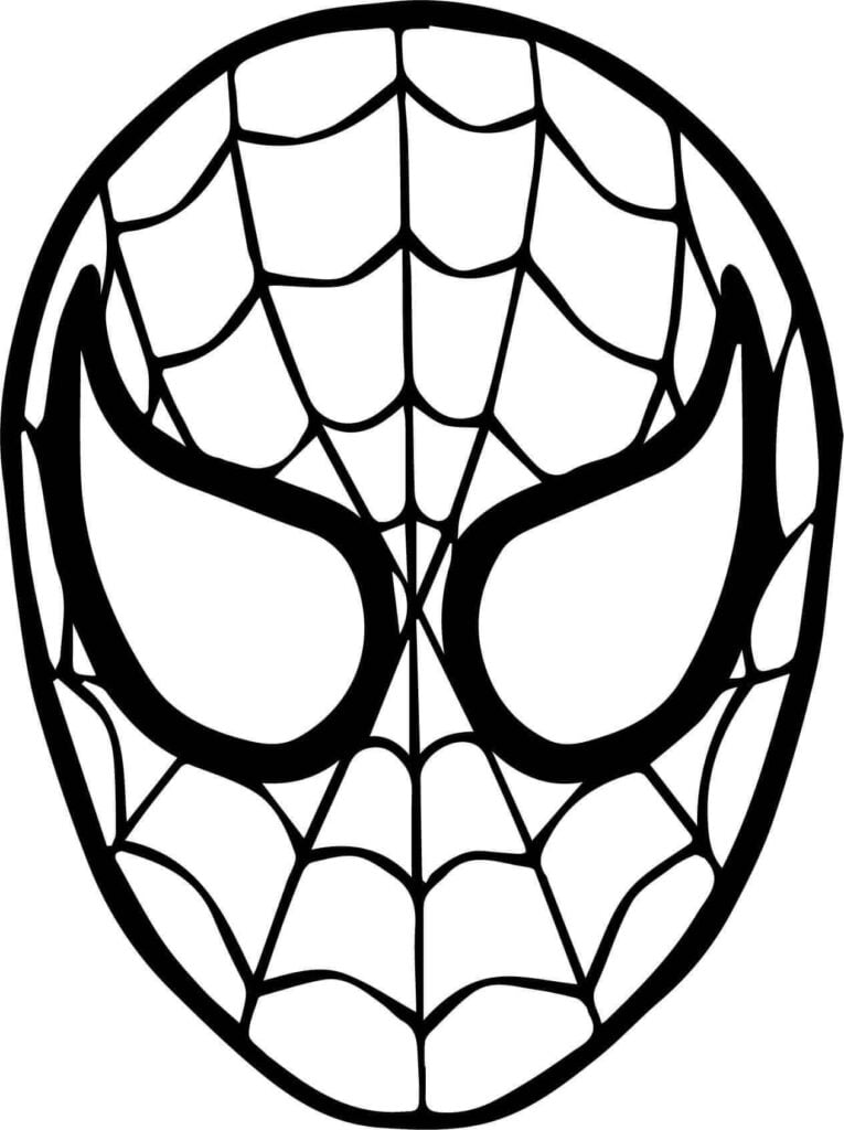 Spiderman maske