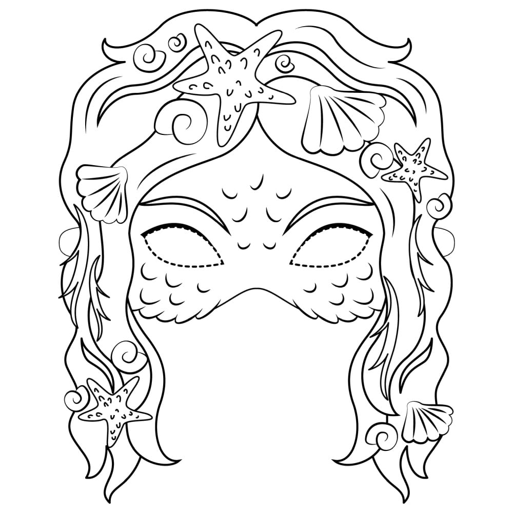 Masque de sirène