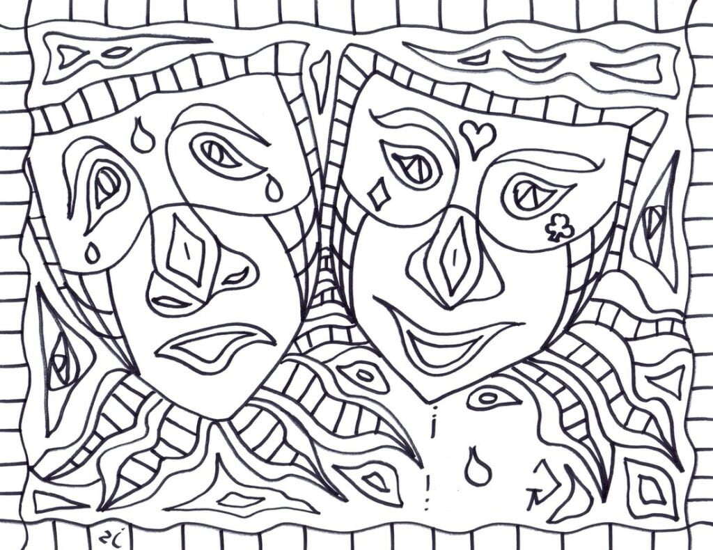 Mardi Gras-maskers