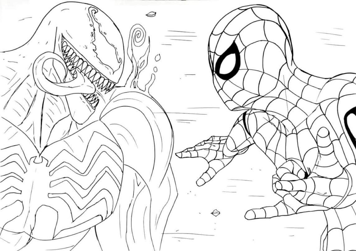 Spajdermen bojanka 🕸 - PEPE