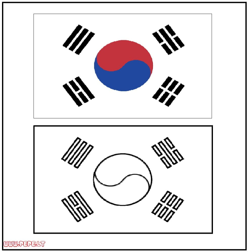 Pietų Korėjos vėliava