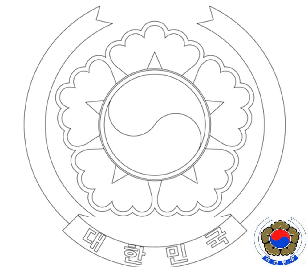 Pietų Korėjos herbas