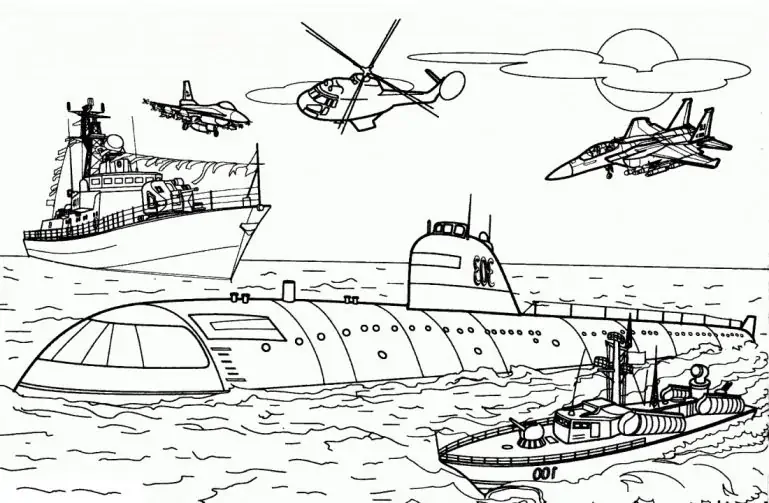 U-Boot-Kriegsschiff