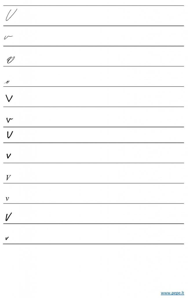 U enje Pisanja Slova PEPE