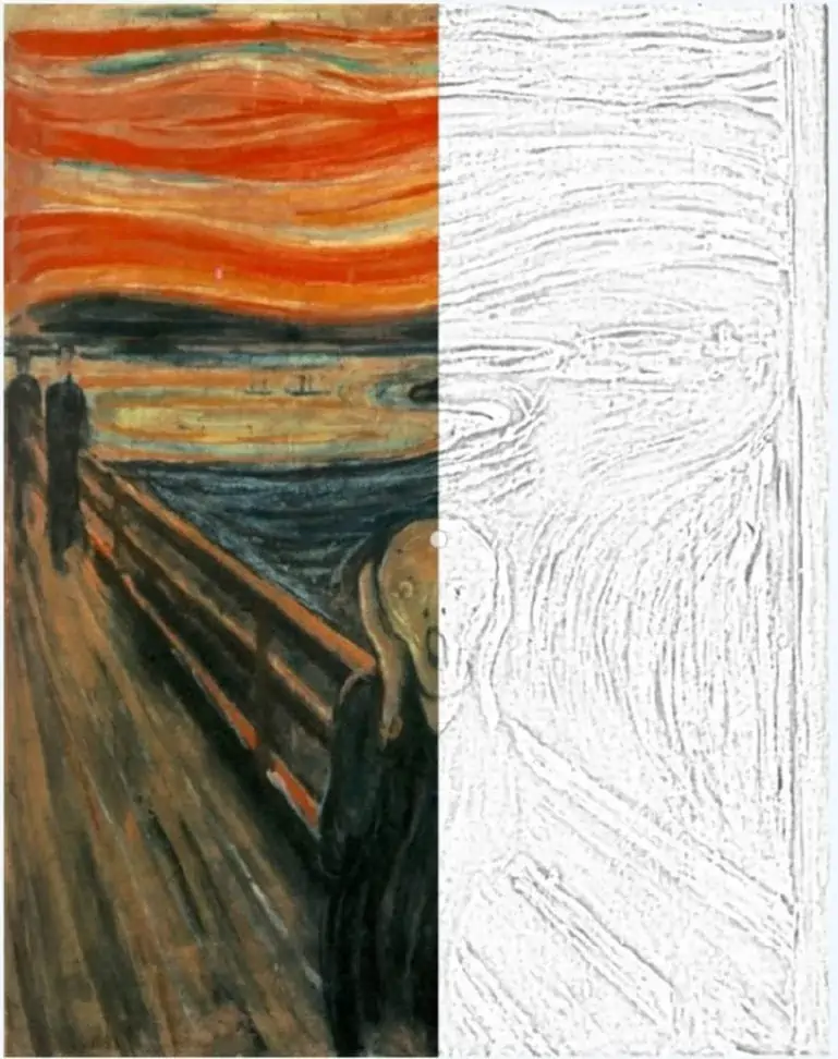Pagpintal sa Scream/Scream ni Edvard Munch