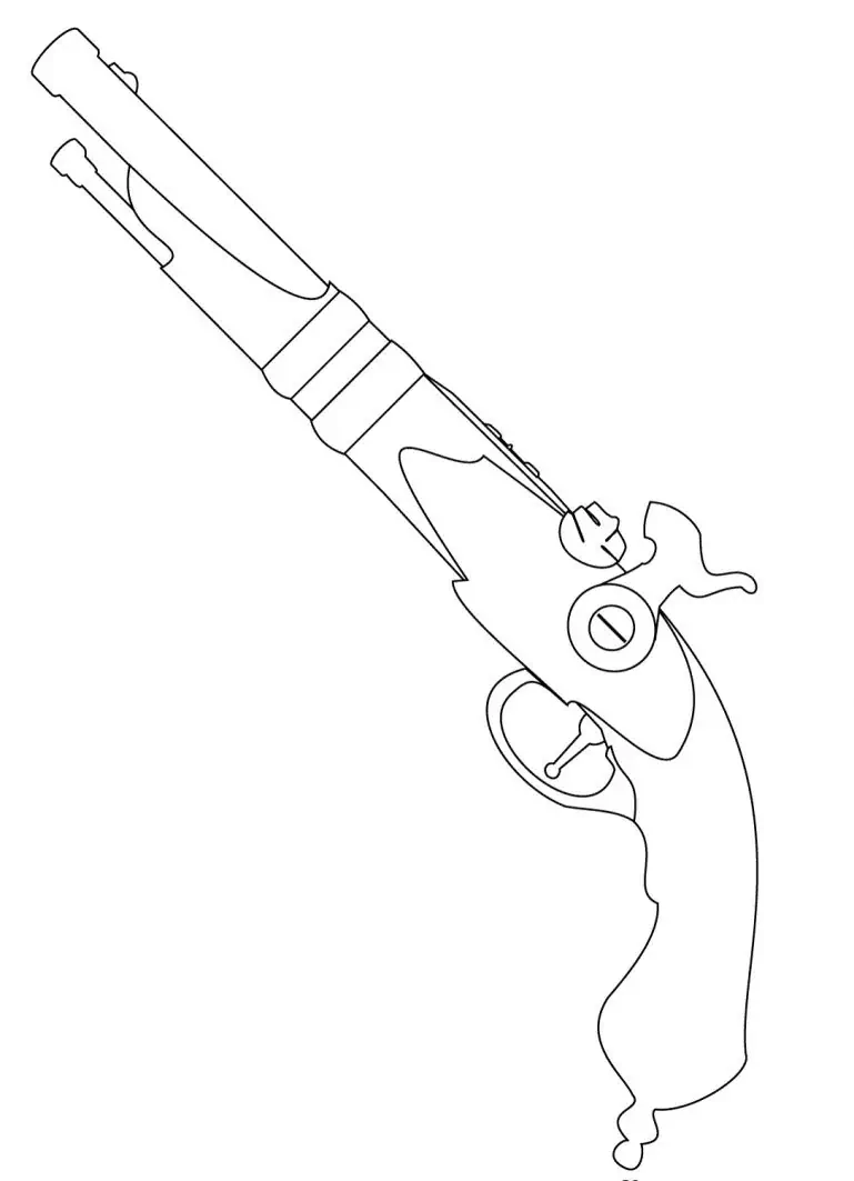 Revolver Ausmalbilder