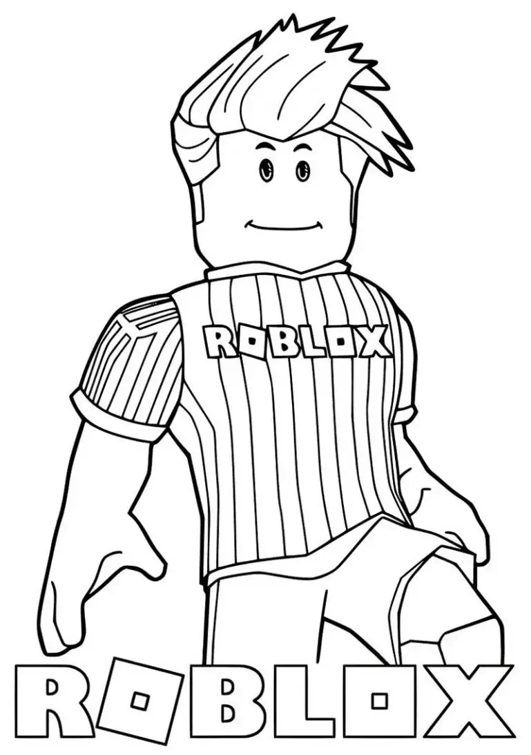 roblox 축구선수 색칠 공부