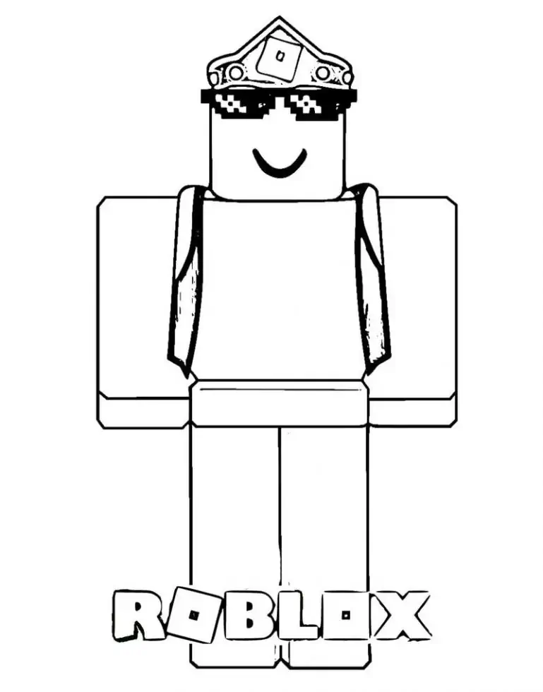 Roblox 경찰 색칠