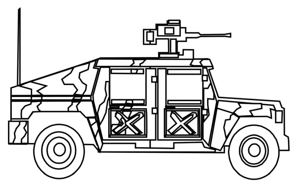 Obrněné auto do barvy