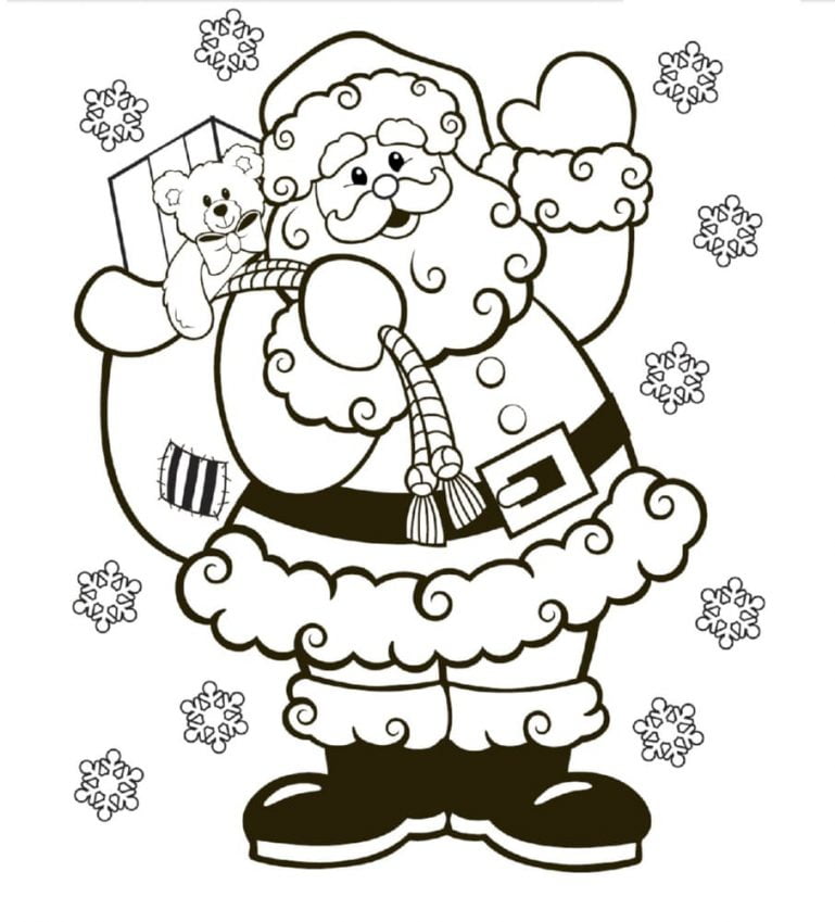 Božič pobarvanka 🎅🏻 - PEPE.LT