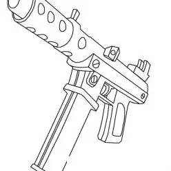 Waffen sind farbig