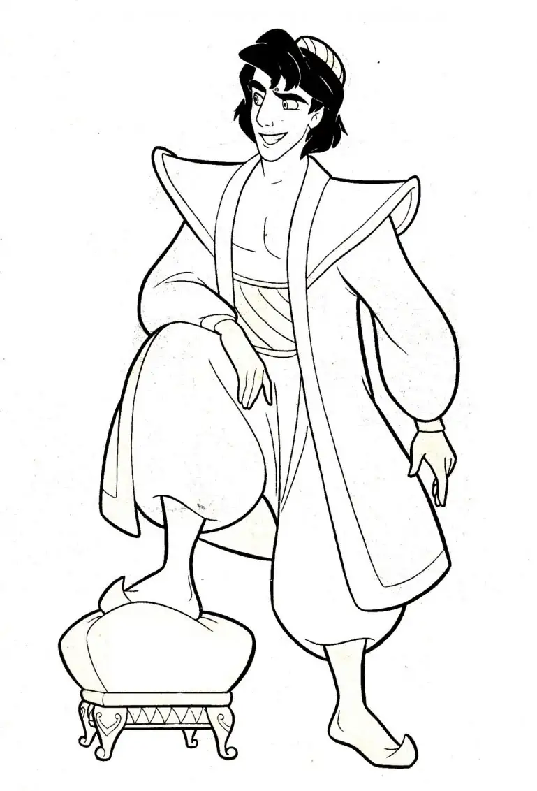 Aladdin litabækur aladdín litabækur