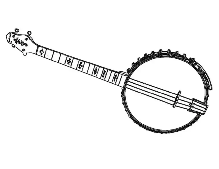 Balalaika til at farve