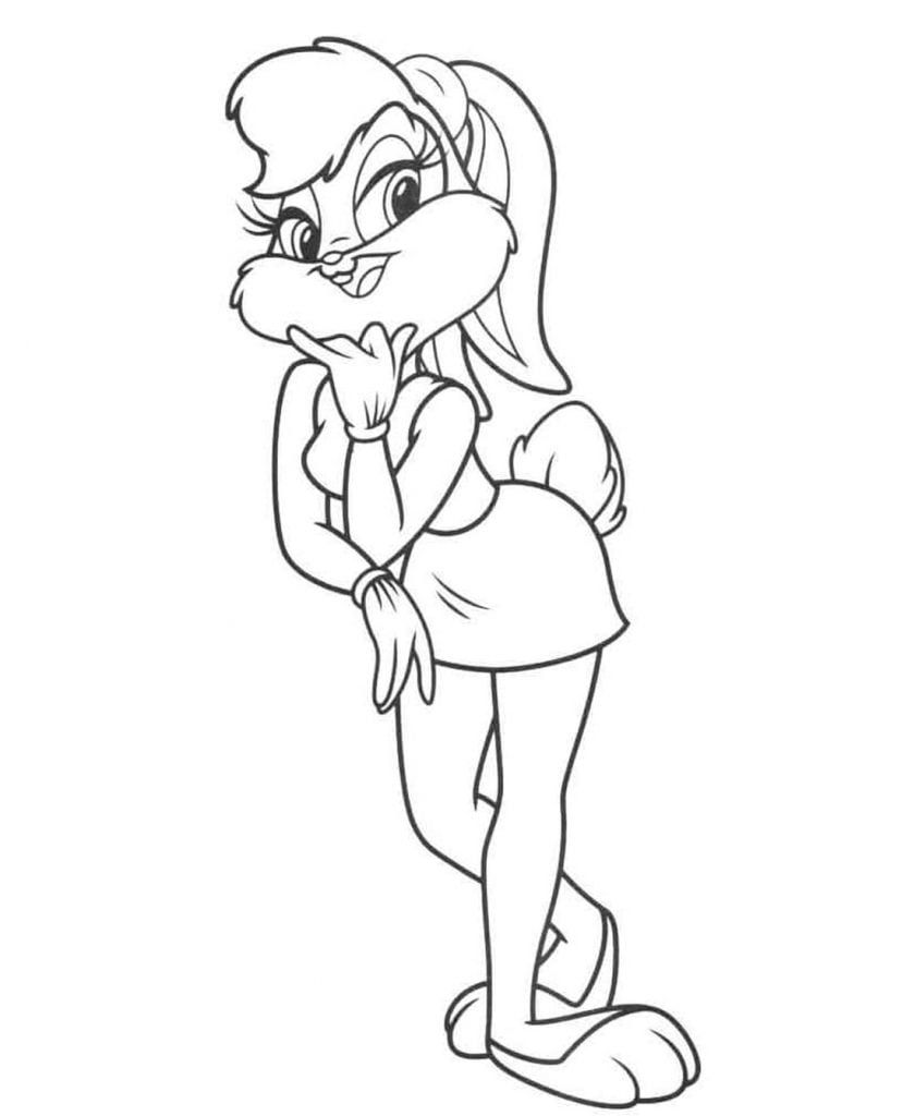 Conejo, dibujo del amigo de Bunny.