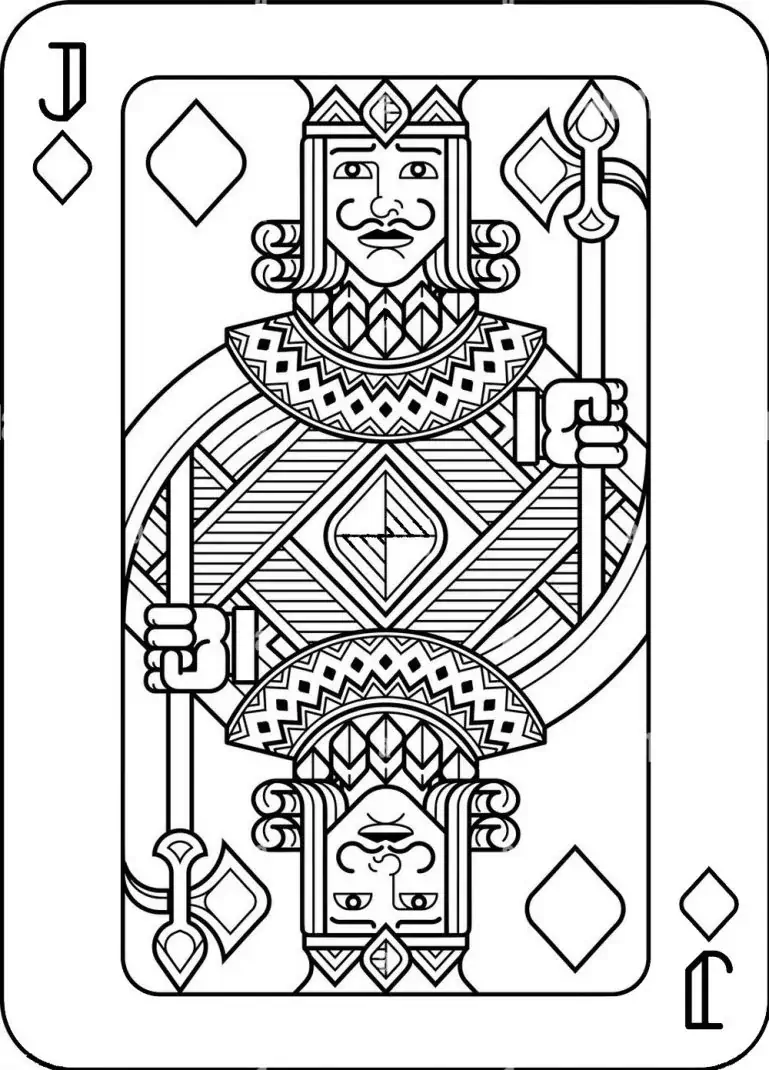 Jack of drums to color