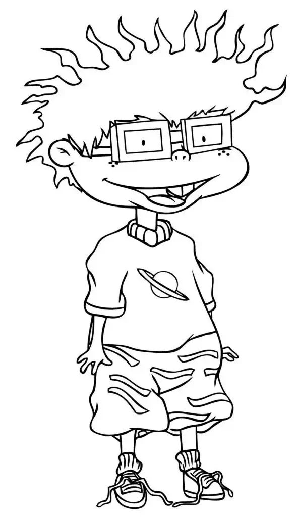 Chuckie Finster kolorowanki