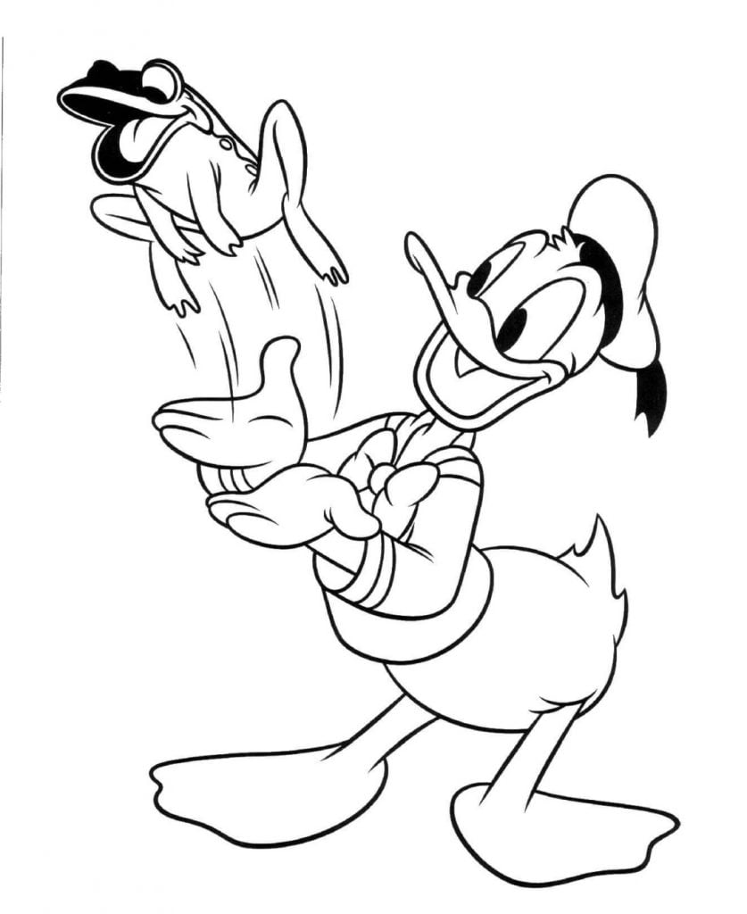 Donald Duck dhe Bretkosa