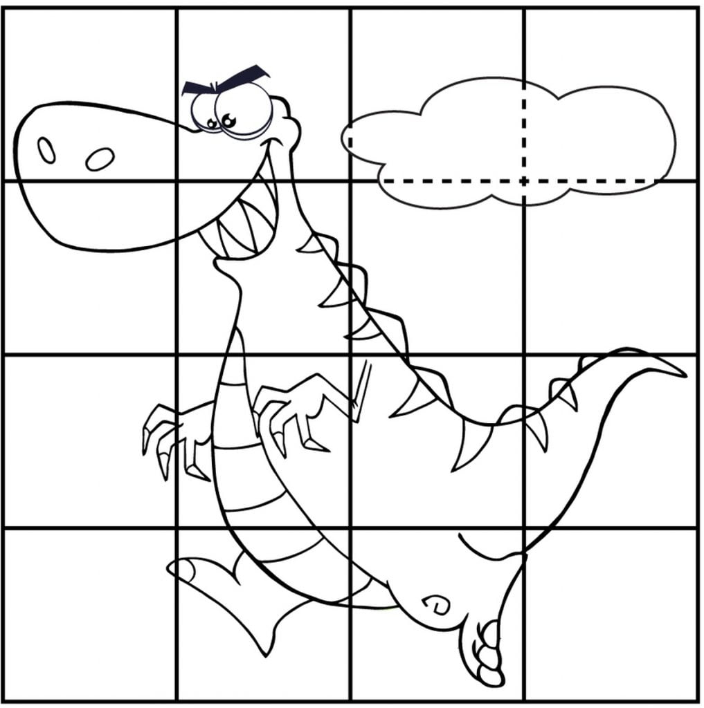 Puzzle, një dragua lodër për fëmijë