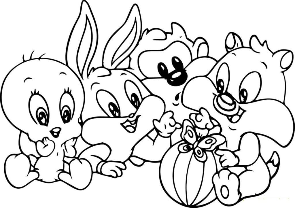 vizatime e miqve të Rabbit Bunny