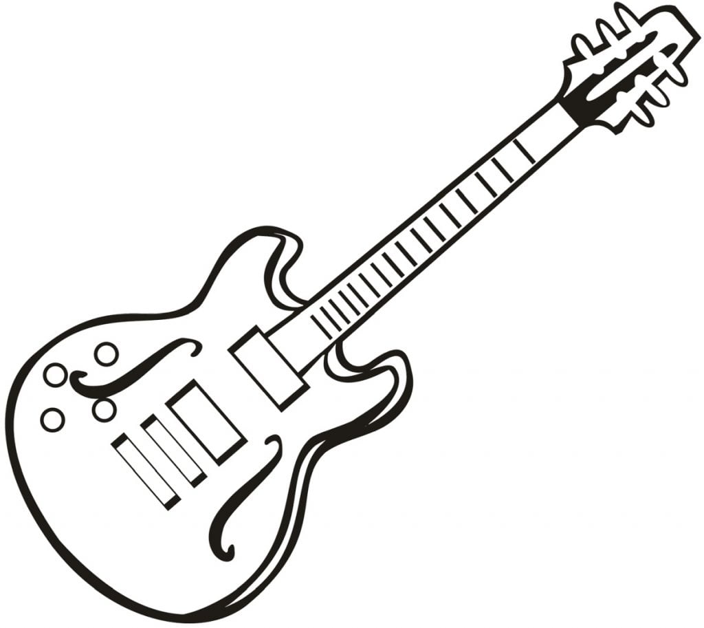 Obrázok elektrickej gitary