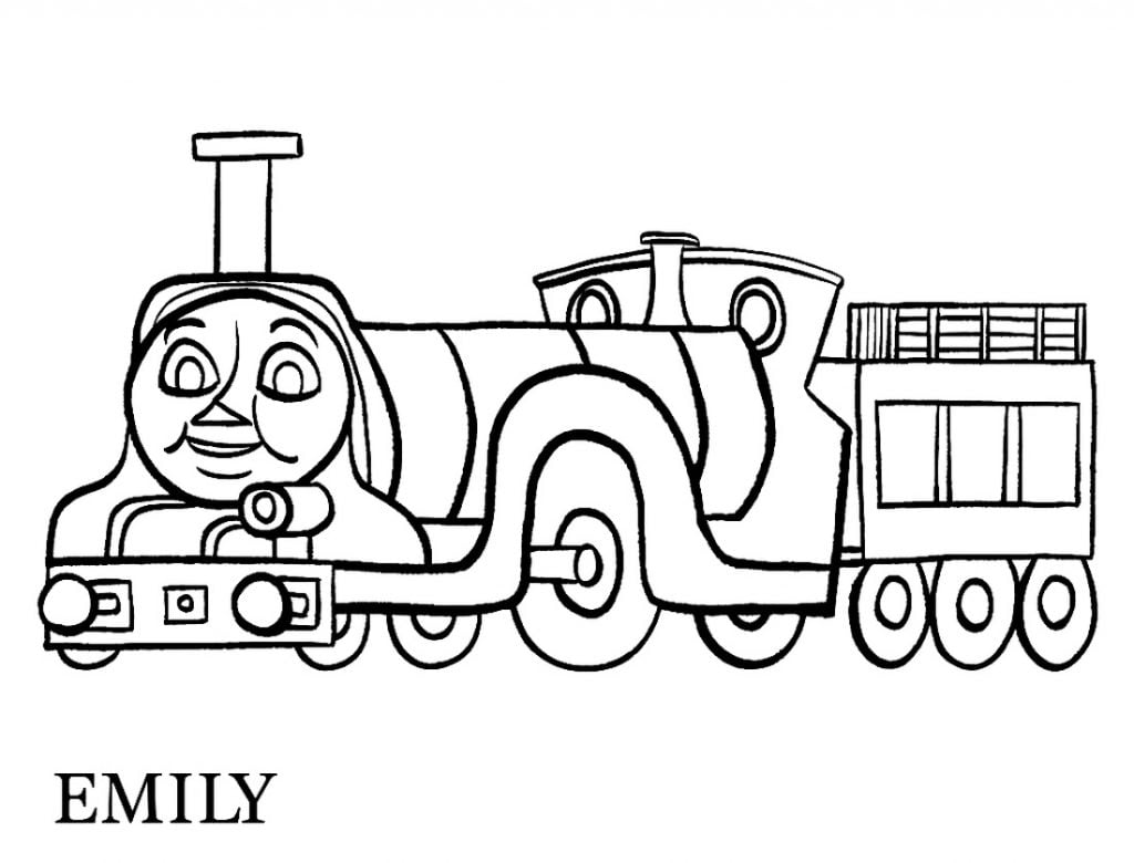 Thomas el tren para colorear ???? 