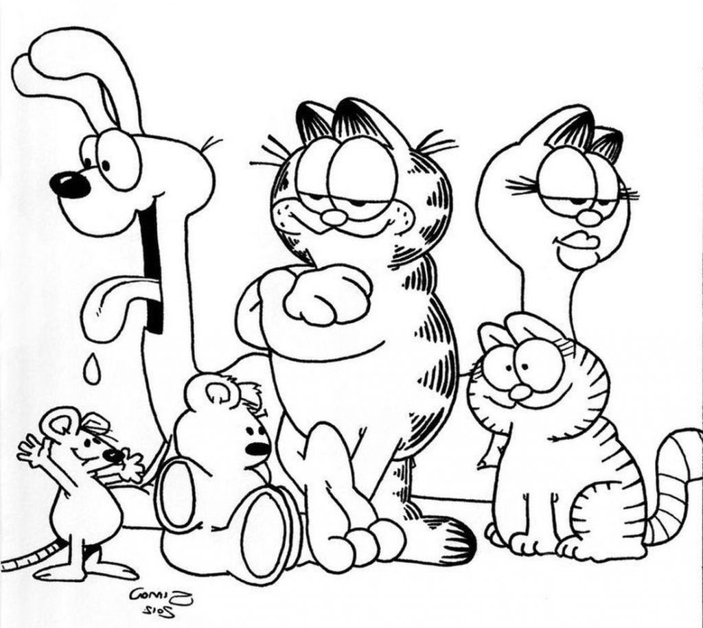 amigos de garfield