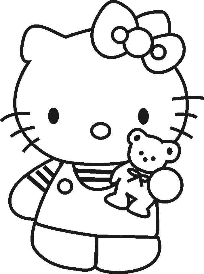 Hello Kitty rang berish, salom mushukcha