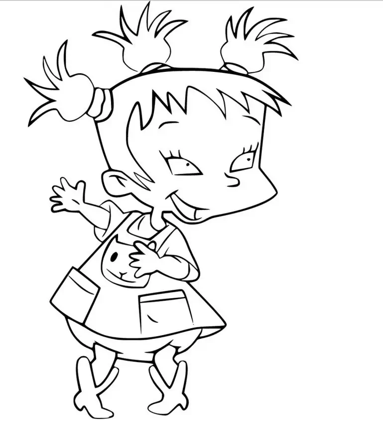 Kimi Finster para colorear