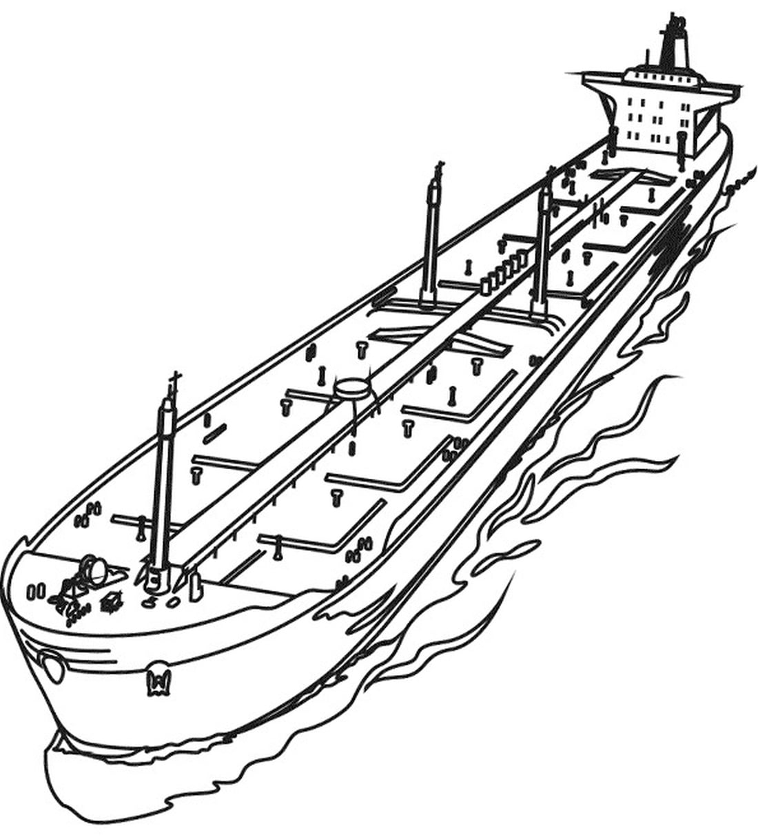 ausmalbilder containerschiff