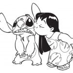 Lilo a Stitch omalovánky
