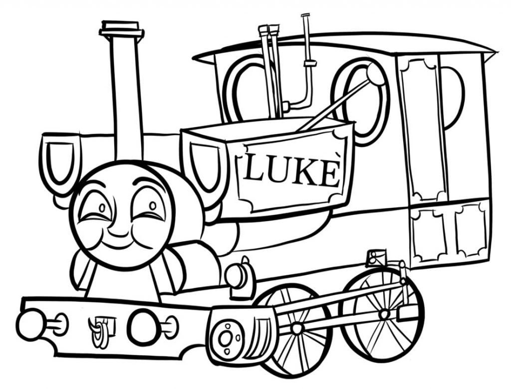 Thomas el tren para colorear ???? 