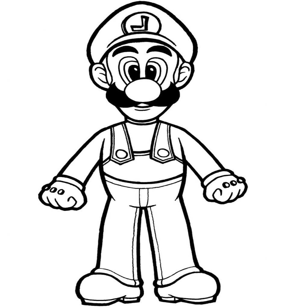 Luigi (luigi) colorier