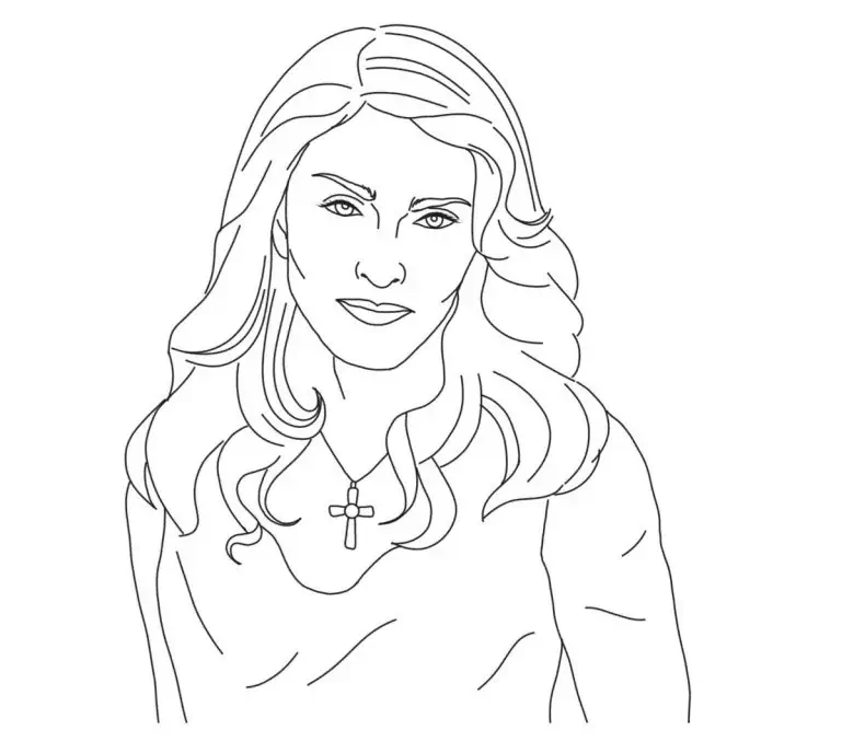 Madonna til at farvelægge