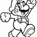 mario para colorear