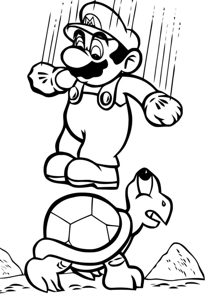 Mario et la tortue